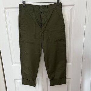 Vintage Men's Olive Green Pants